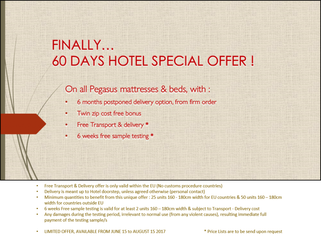 Pegasus Hotel Offer